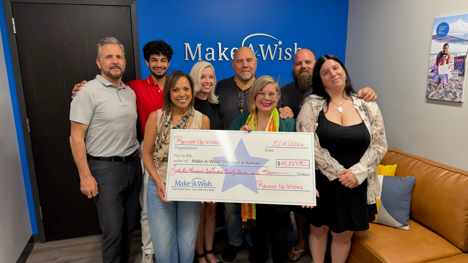 Revved Up Wishes for Make-A-Wish
